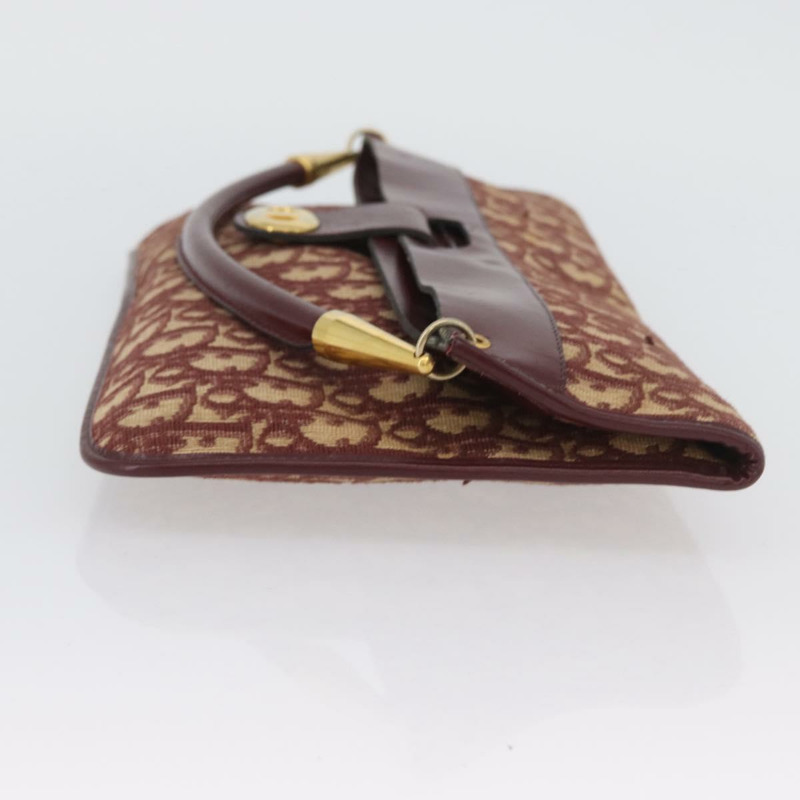 【日本直送】Christian Dior Trotter帆布手提包 紅色金色 正品 BSZ309A-2