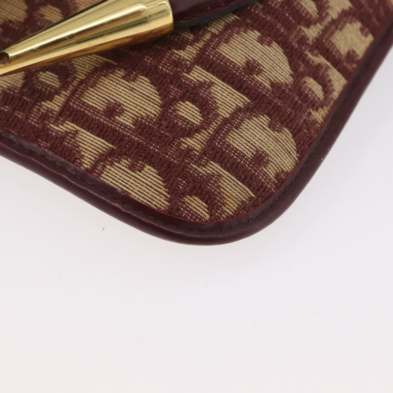 【日本直送】Christian Dior Trotter帆布手提包 紅色金色 正品 BSZ309A-7