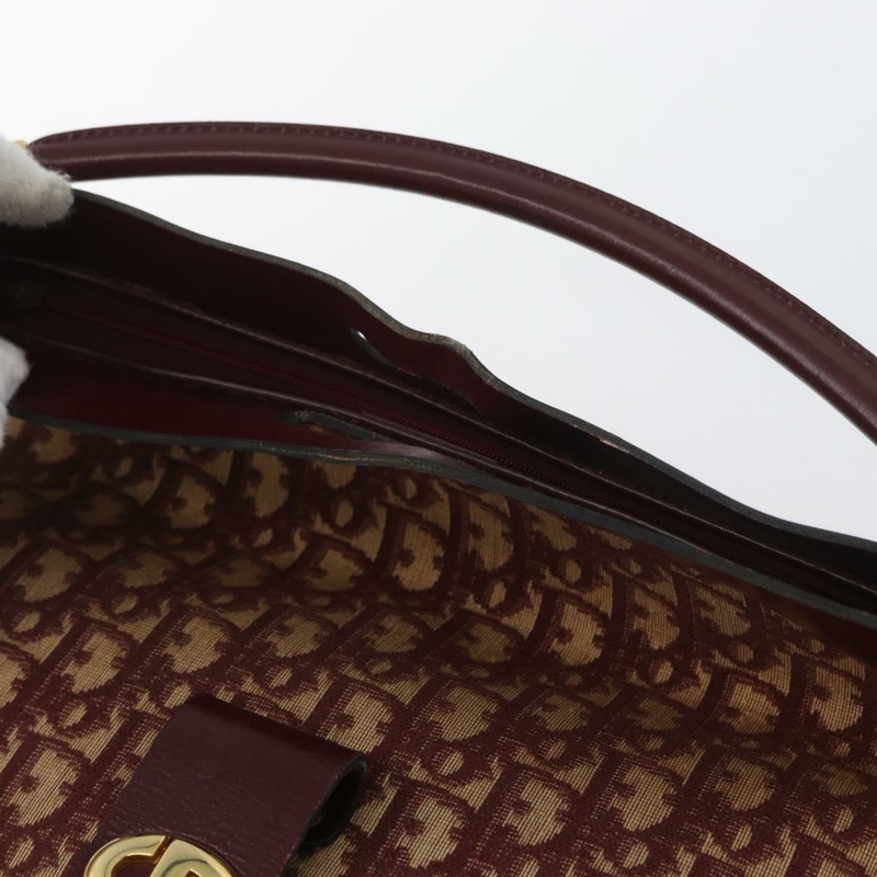 【日本直送】Christian Dior Trotter帆布手提包 紅色金色 正品 BSZ309A-9