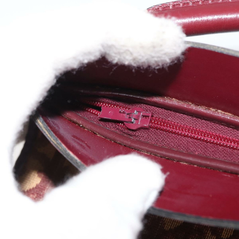 【日本直送】Christian Dior Trotter帆布手提包 紅色金色 正品 BSZ309A-18