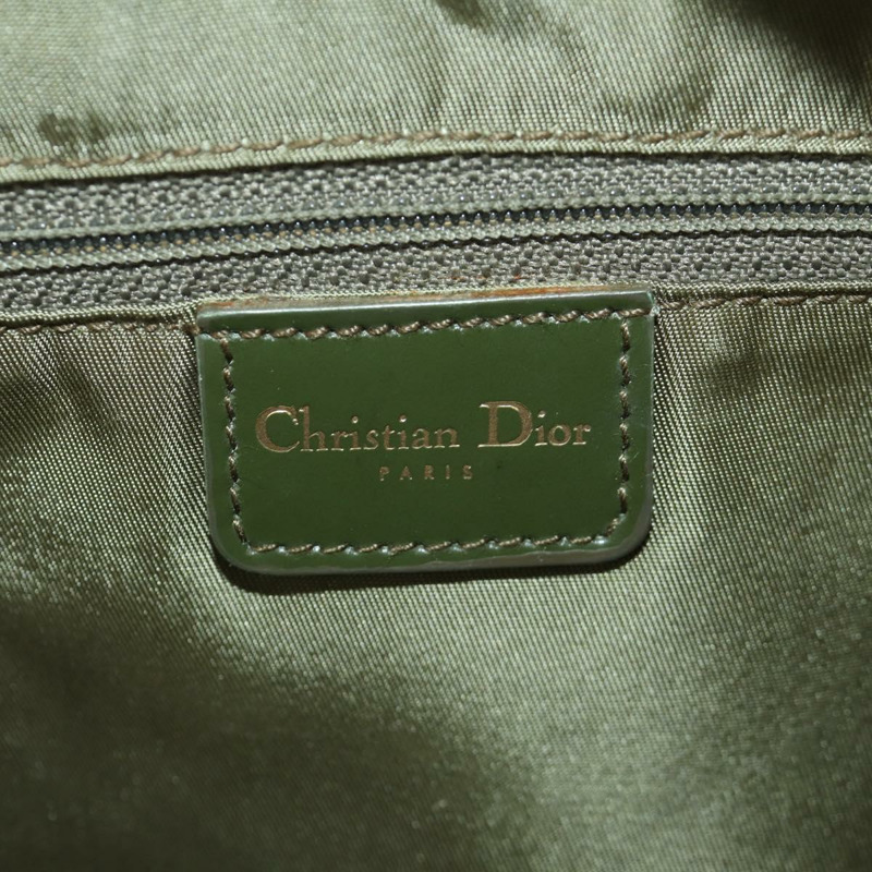 【日本直送】Christian Dior 迷彩手提包 麂皮 卡其色 金色 正品 ARZ664SAV-20