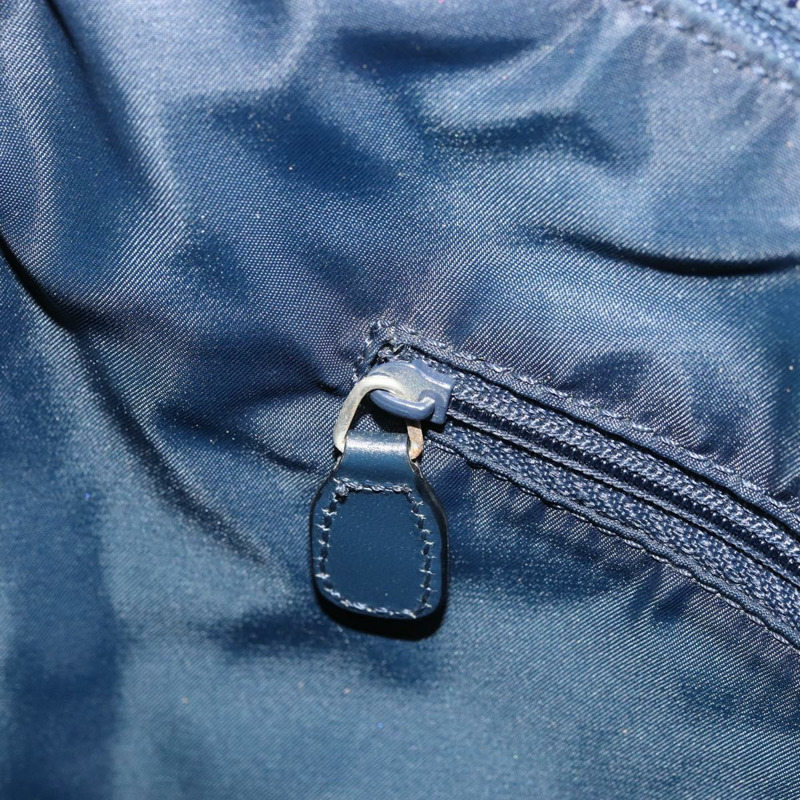 【日本直送】Christian Dior Trotter帆布肩背包 海軍藍 銀色 正品 ARZ696A-20