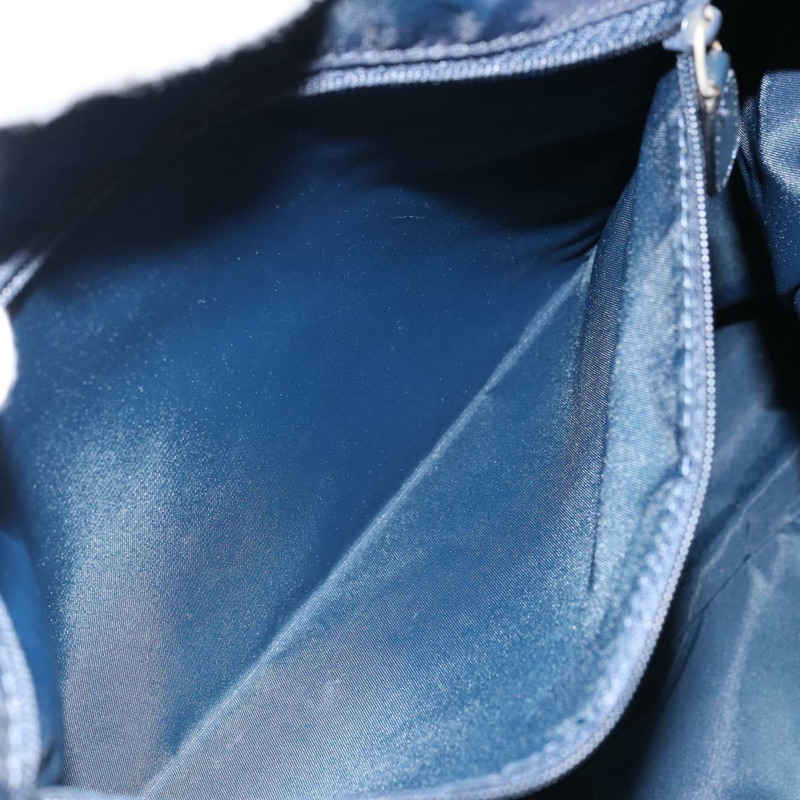 【日本直送】Christian Dior Trotter帆布肩背包 海軍藍 銀色 正品 ARZ696A-21