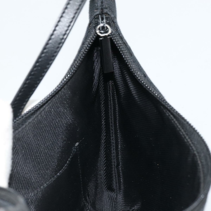 【日本直送】GUCCI GG帆布肩背包 黑色 銀色 32160 正品 ARZ593A-19