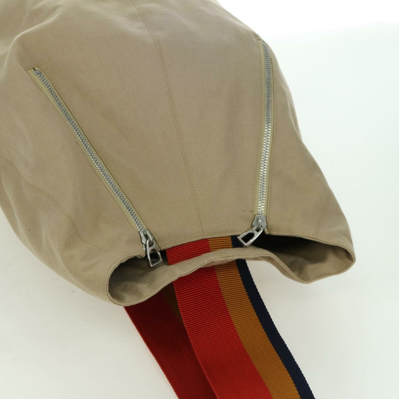 【日本直送】愛馬仕 Cavalier 背包 米色 銀色 正品 LNZ742V-6