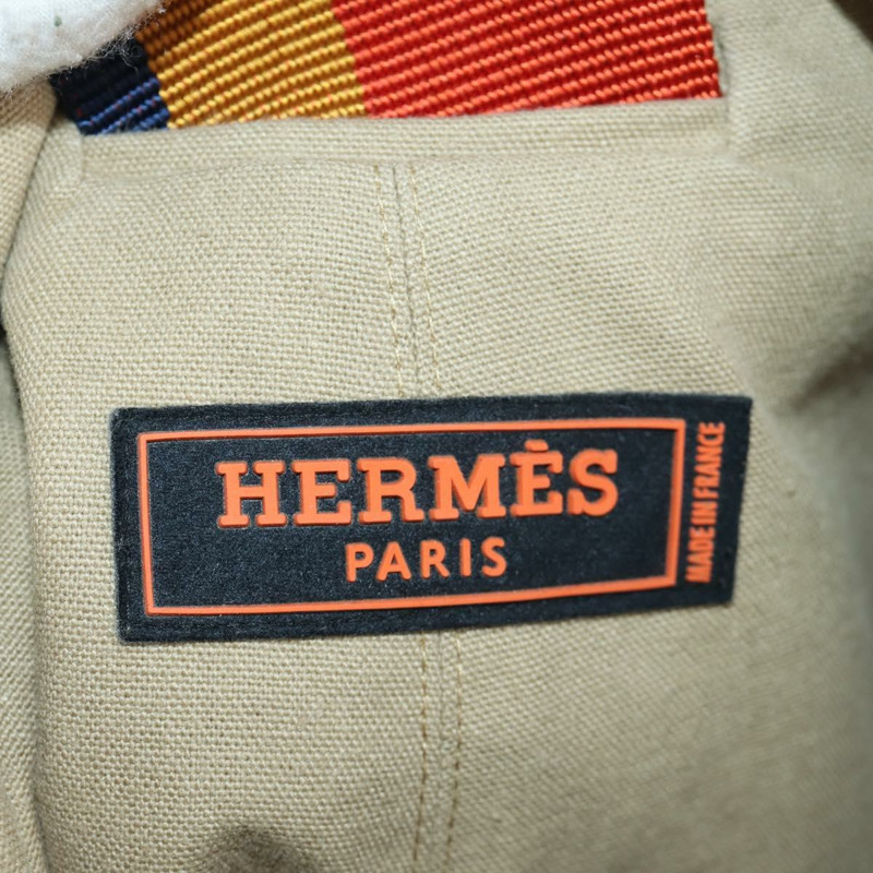 【日本直送】愛馬仕 Cavalier 背包 米色 銀色 正品 LNZ742V-20