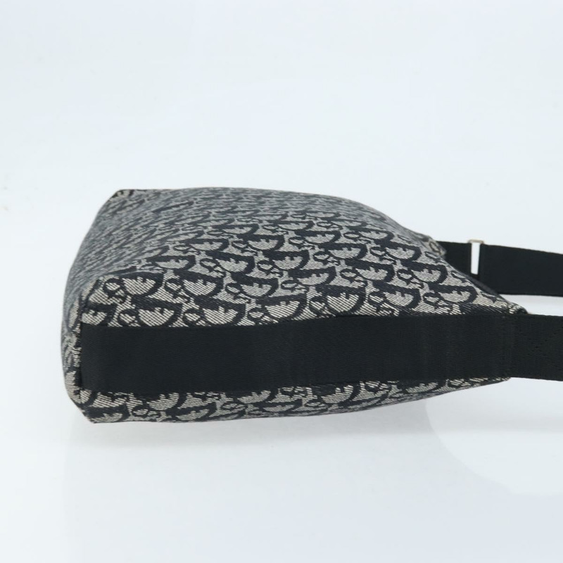 【日本直送】Christian Dior Trotter帆布肩背包 灰色 銀色 正品 BSZ553A-2