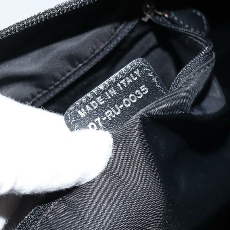 【日本直送】Christian Dior Trotter帆布肩背包 灰色 銀色 正品 BSZ553A-11