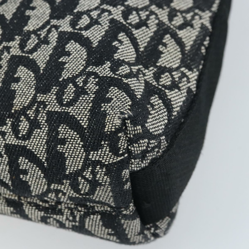 【日本直送】Christian Dior Trotter帆布肩背包 灰色 銀色 正品 BSZ553A-14