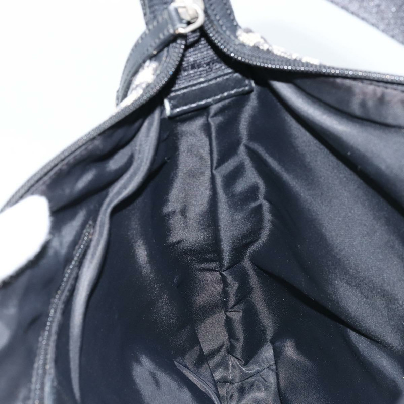 【日本直送】Christian Dior Trotter帆布肩背包 灰色 銀色 正品 BSZ553A-17