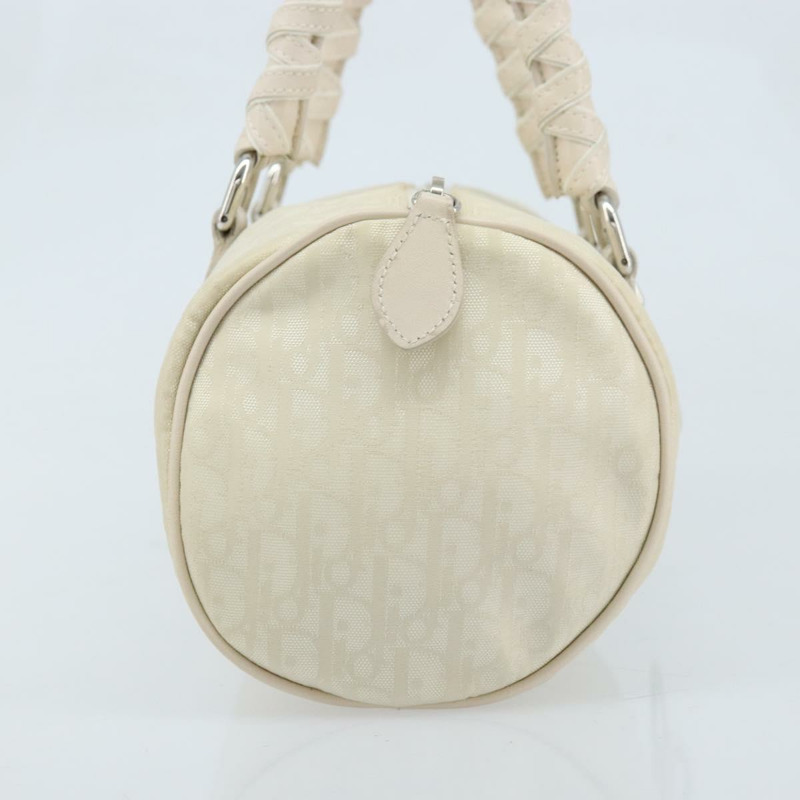 【日本直送】Christian Dior Trotter帆布手提包 白色 正品 ka3059V-3