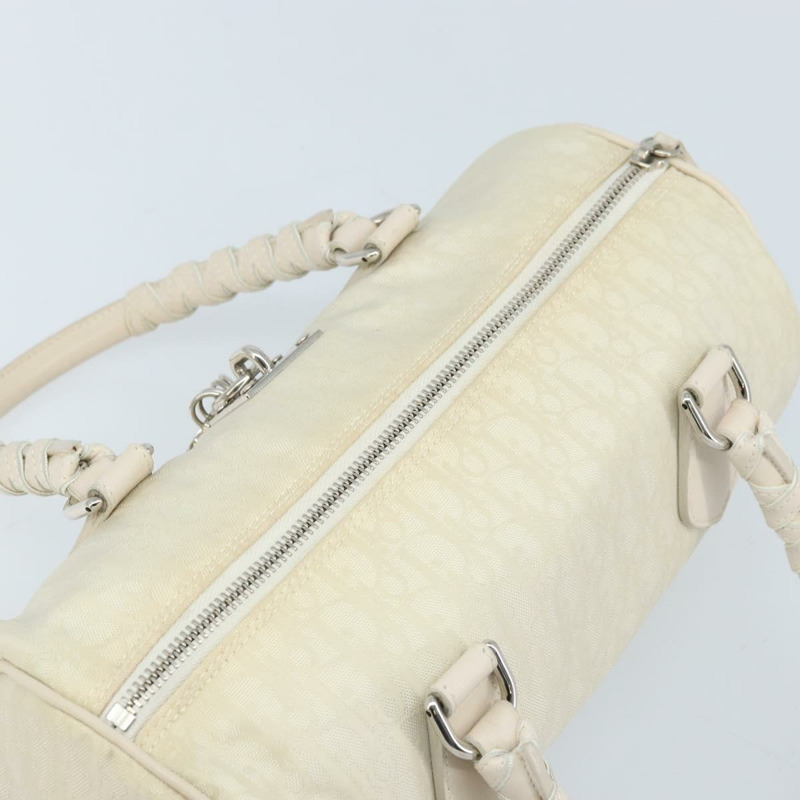 【日本直送】Christian Dior Trotter帆布手提包 白色 正品 ka3059V-5
