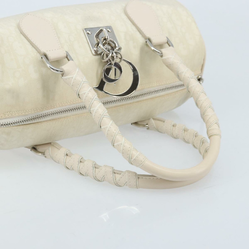 【日本直送】Christian Dior Trotter帆布手提包 白色 正品 ka3059V-6