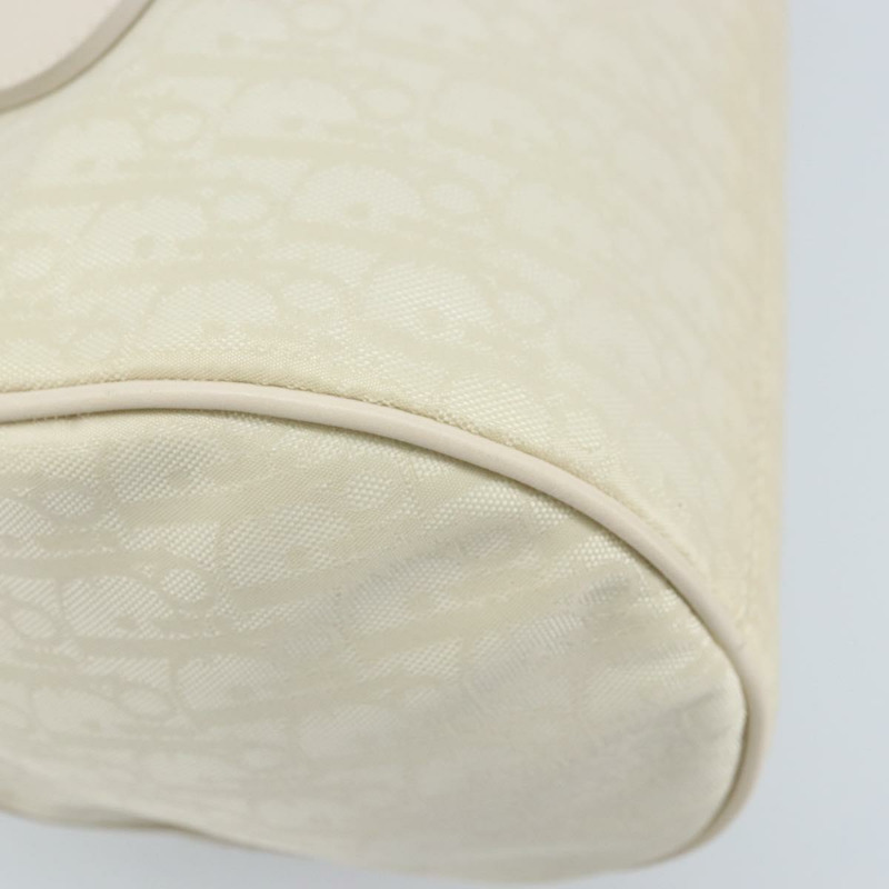 【日本直送】Christian Dior Trotter帆布手提包 白色 正品 ka3059V-14