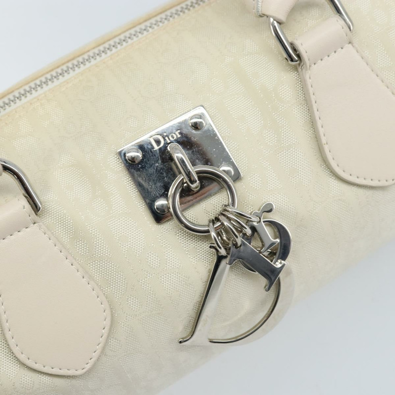 【日本直送】Christian Dior Trotter帆布手提包 白色 正品 ka3059V-16