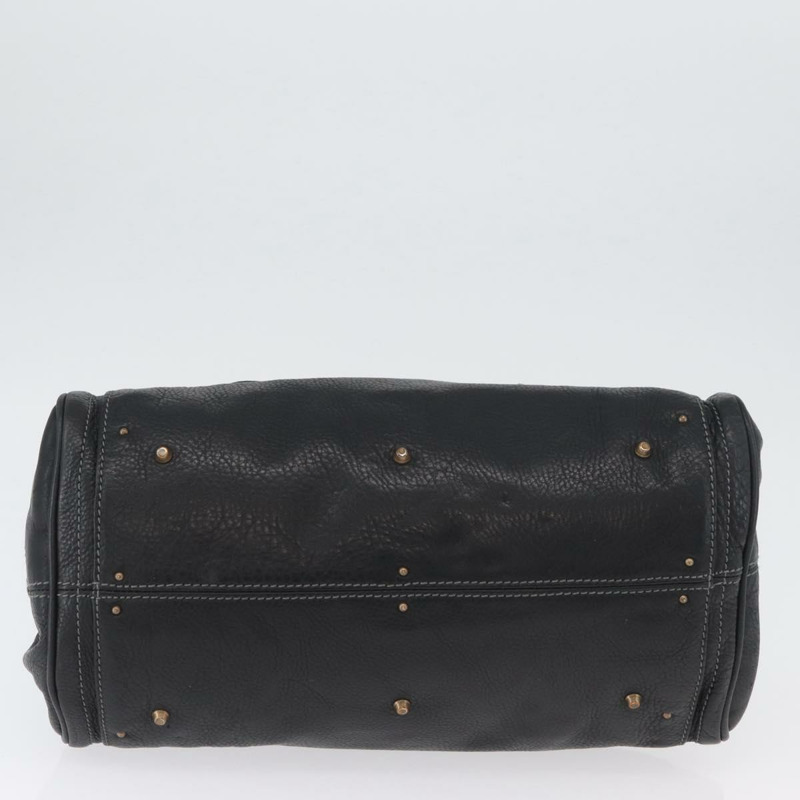 【日本直送】Chloe Paddington 手提包，黑色金色銀色真皮款，正品 am11055SAV-4