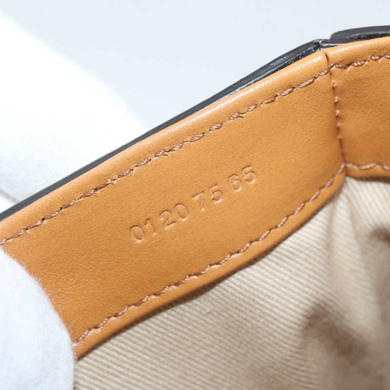 【日本直送】Chloe C 手提包 壓花皮革 兩用 棕色 黃色 正品 am11063V-10