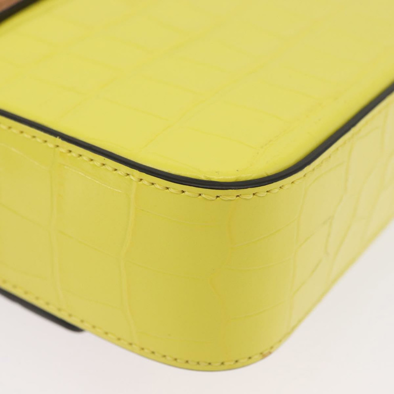 【日本直送】Chloe C 手提包 壓花皮革 兩用 棕色 黃色 正品 am11063V-17