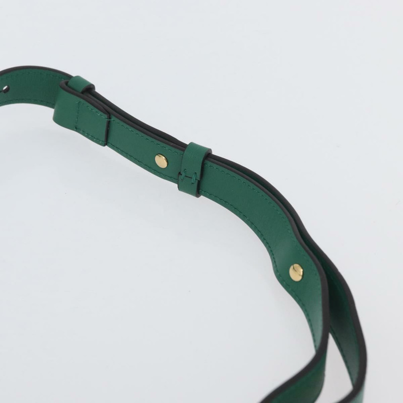 【日本直送】Chloe C 手提包 壓花皮革 2way 綠金色 Auth am11062V-8