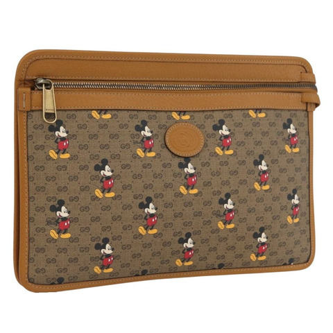 GUCCI Disney 聯名款 Micro GG Supreme PVC 手提包 602552 2067 正品 AMZ307M