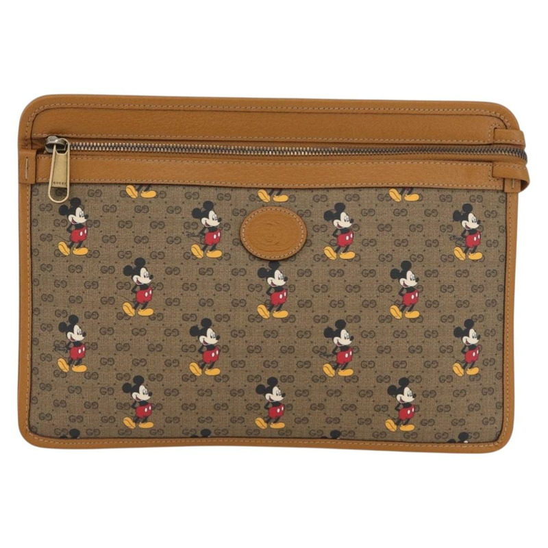 【日本直送】GUCCI Disney 聯名款 Micro GG Supreme PVC 手提包 602552 2067 正品 AMZ307M-12