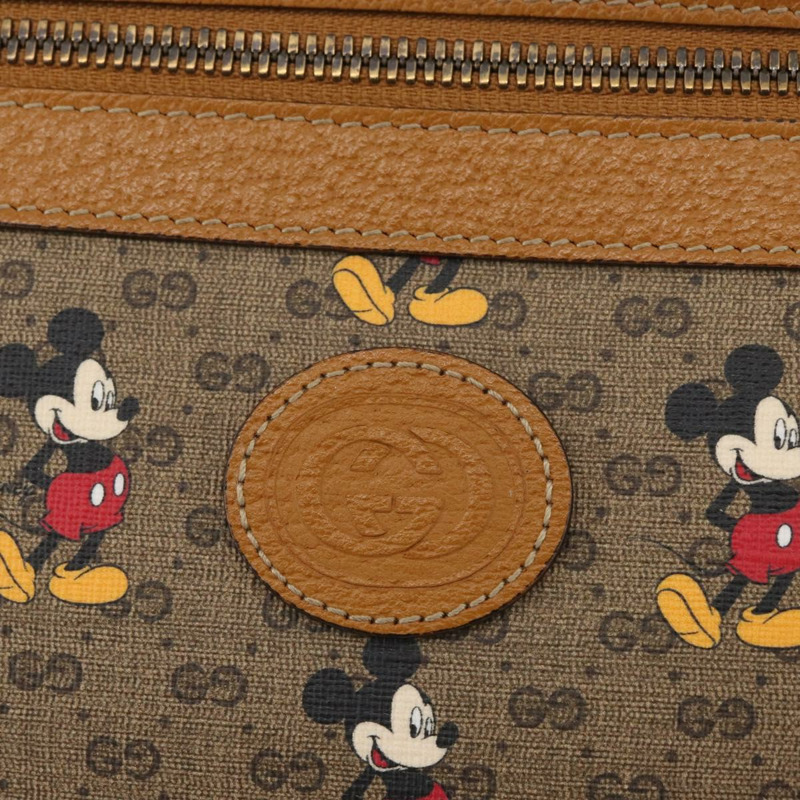 【日本直送】GUCCI Disney 聯名款 Micro GG Supreme PVC 手提包 602552 2067 正品 AMZ307M-16