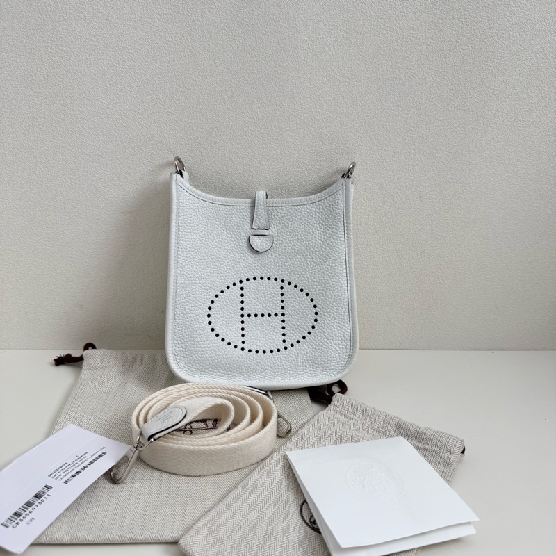 Hermes 愛馬仕伊芙琳 新白色 new white mini-1