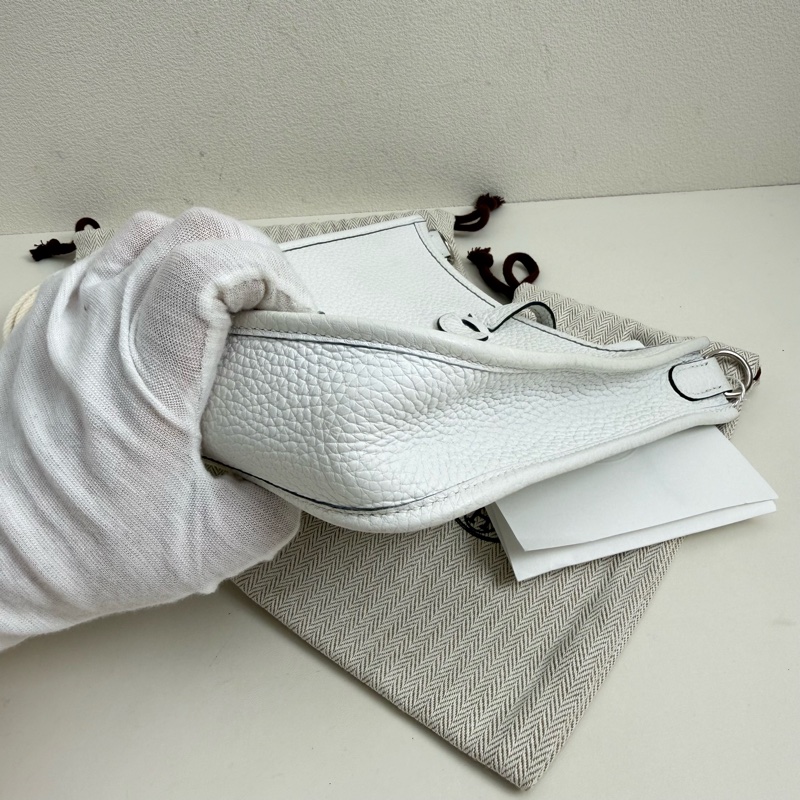 Hermes 愛馬仕伊芙琳 新白色 new white mini-8