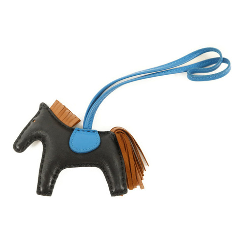 HERMES Milo皮革Rodeo PM掛飾