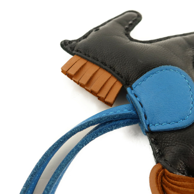 HERMES Milo皮革Rodeo PM掛飾-3