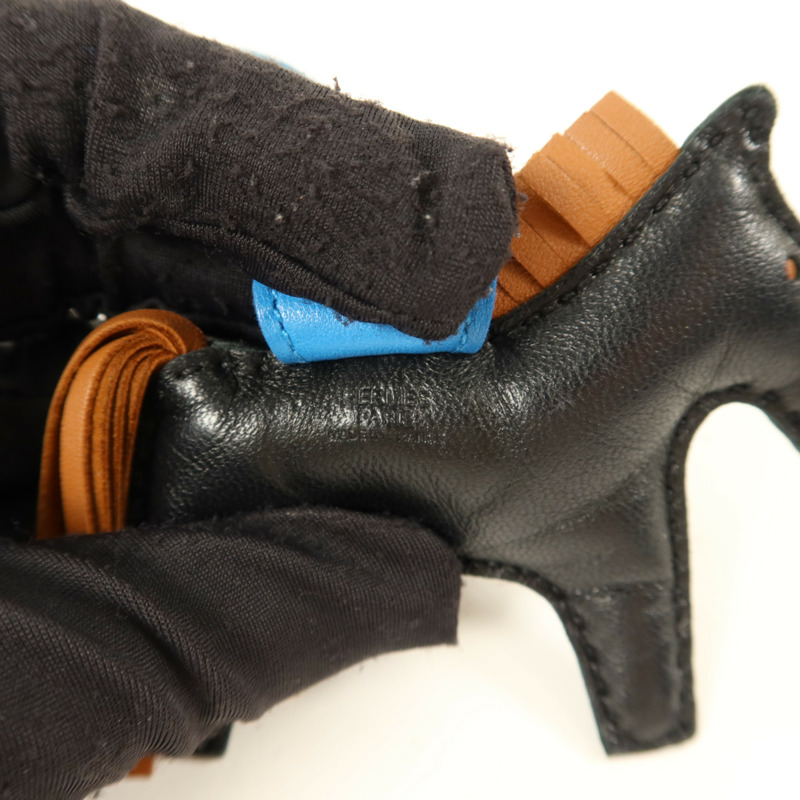 HERMES Milo皮革Rodeo PM掛飾-4