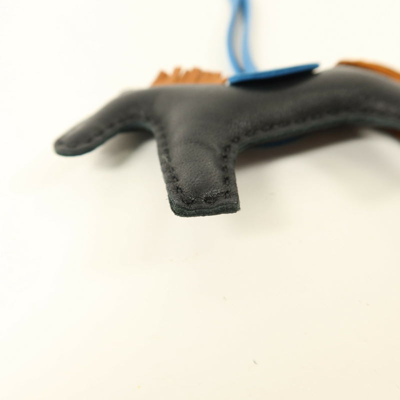 HERMES Milo皮革Rodeo PM掛飾-7