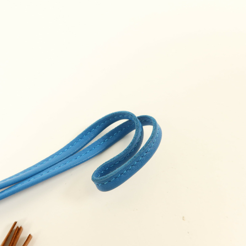 HERMES Milo皮革Rodeo PM掛飾-9