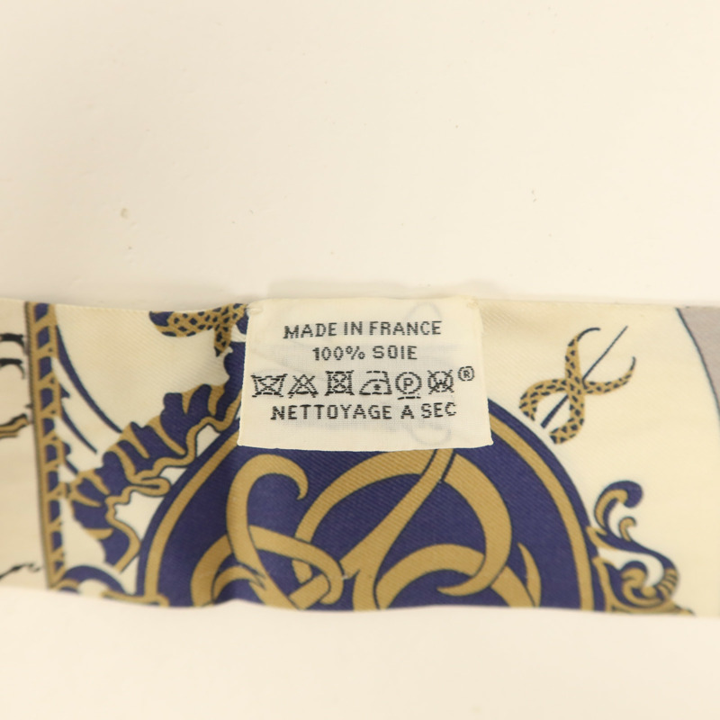 HERMES 絲質Twilly絲巾-7