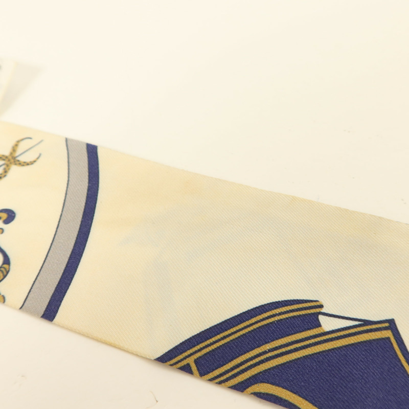 HERMES 絲質Twilly絲巾-8