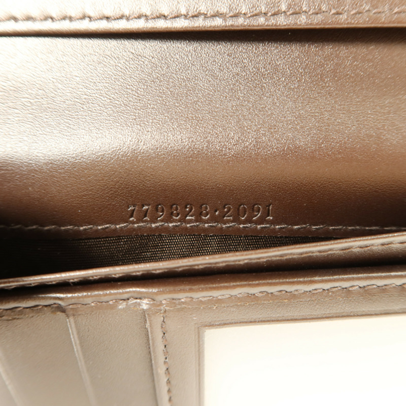 GUCCI 牛皮皮革Long Bifold Wallet長錢包-7