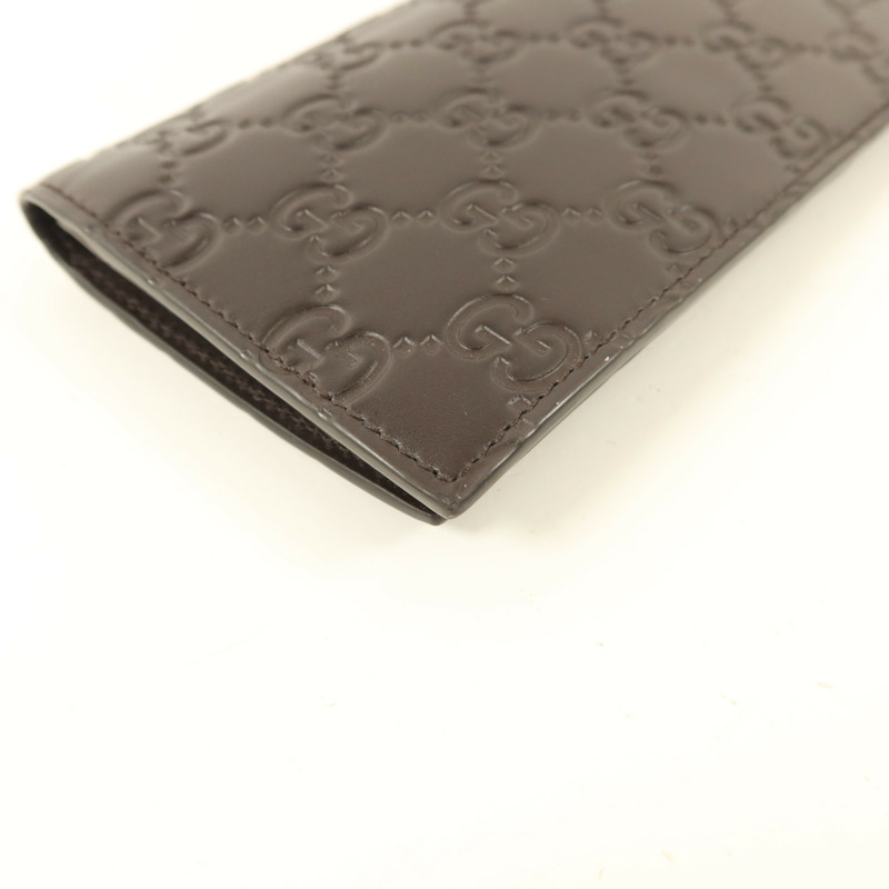 GUCCI 牛皮皮革Long Bifold Wallet長錢包-9
