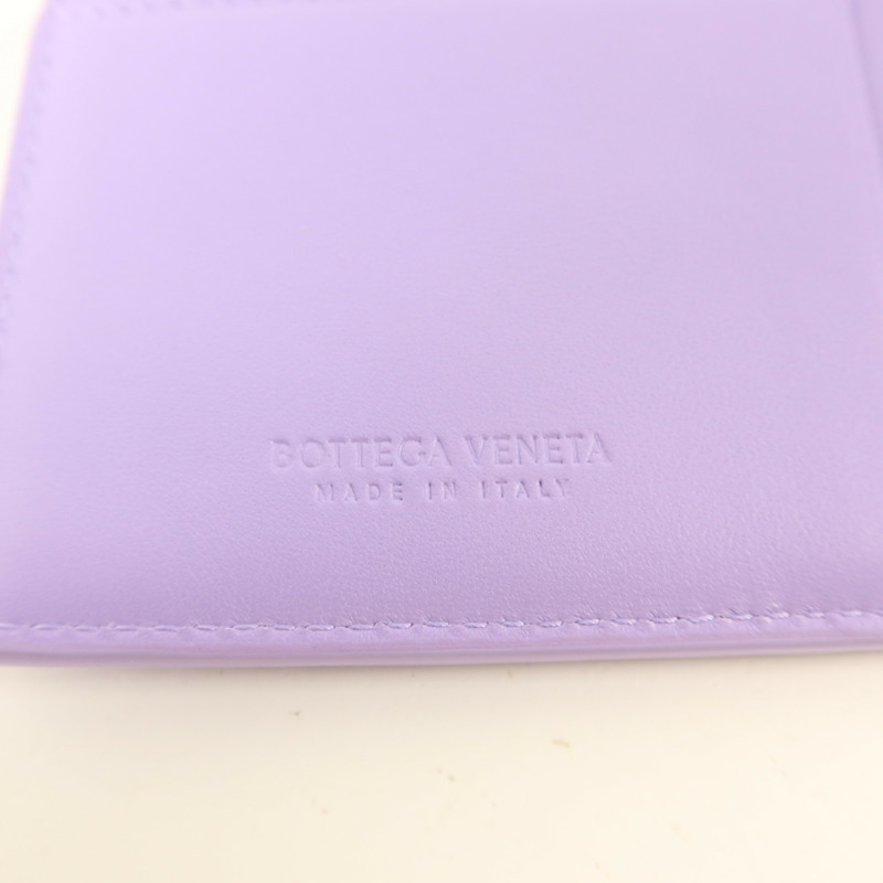 BOTTEGA VENETA 羊皮皮革Card Case金扣卡片套-5