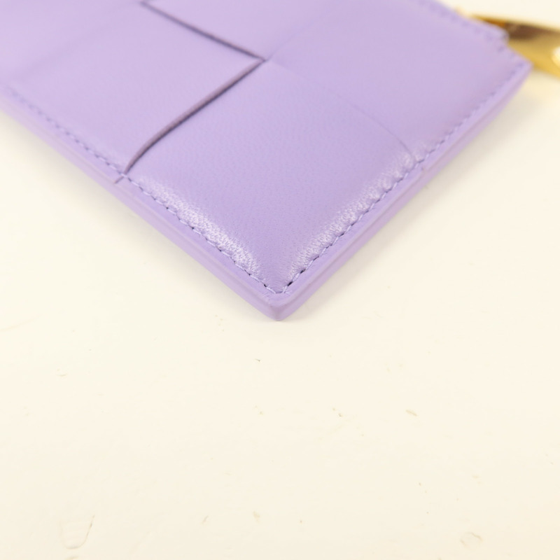 BOTTEGA VENETA 羊皮皮革Card Case金扣卡片套-9