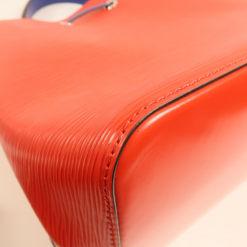 LOUIS VUITTON Epi NeoNoe MM銀扣手挽肩背兩用袋紅色藍色-13