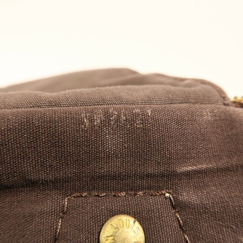 LOUIS VUITTON Monogram Mini Lin Speedy 30金扣手挽袋-6