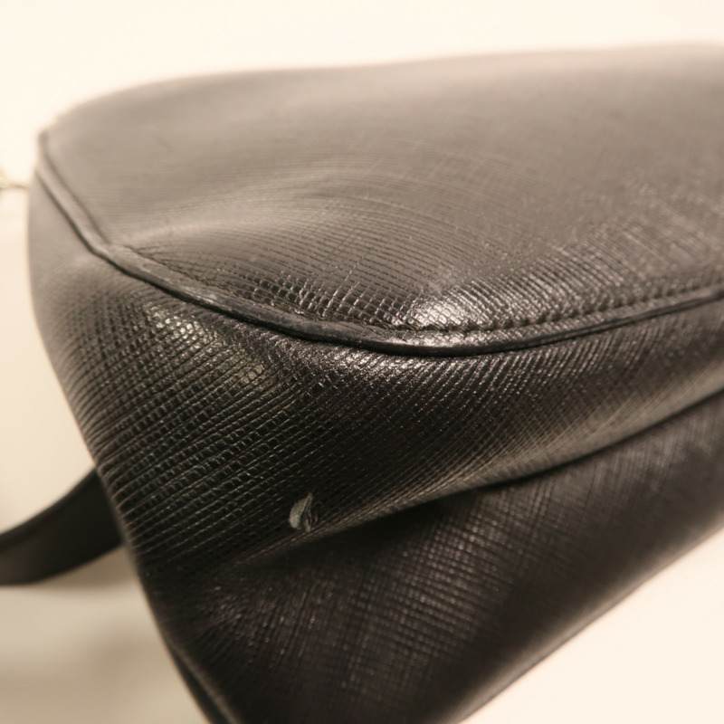 Salvatore Ferragamo 牛皮皮革Gancini銀扣肩背袋-10