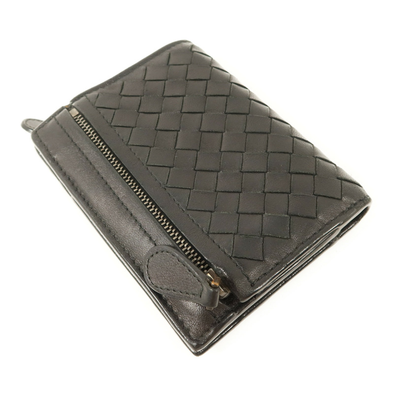 BOTTEGA VENETA 羊皮皮革Bifold Wallet錢包-3