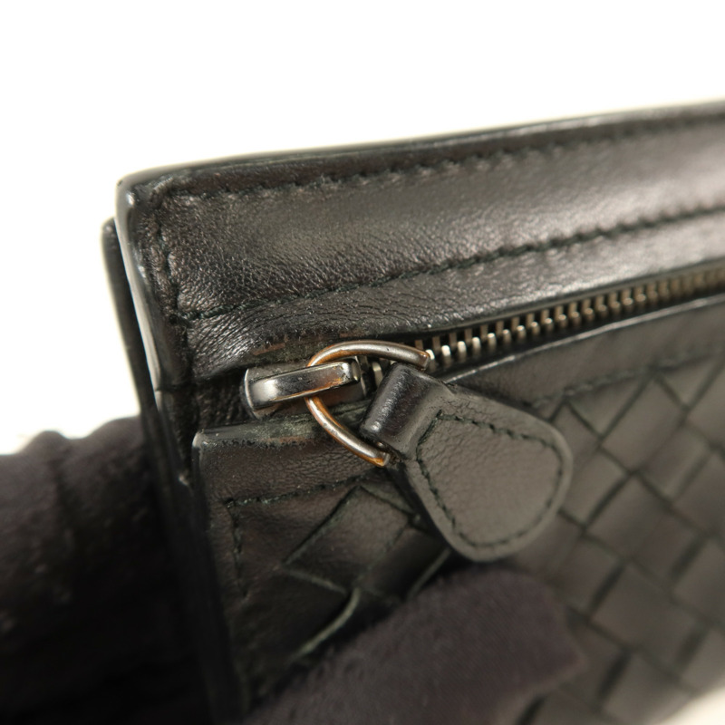 BOTTEGA VENETA 羊皮皮革Bifold Wallet錢包-11