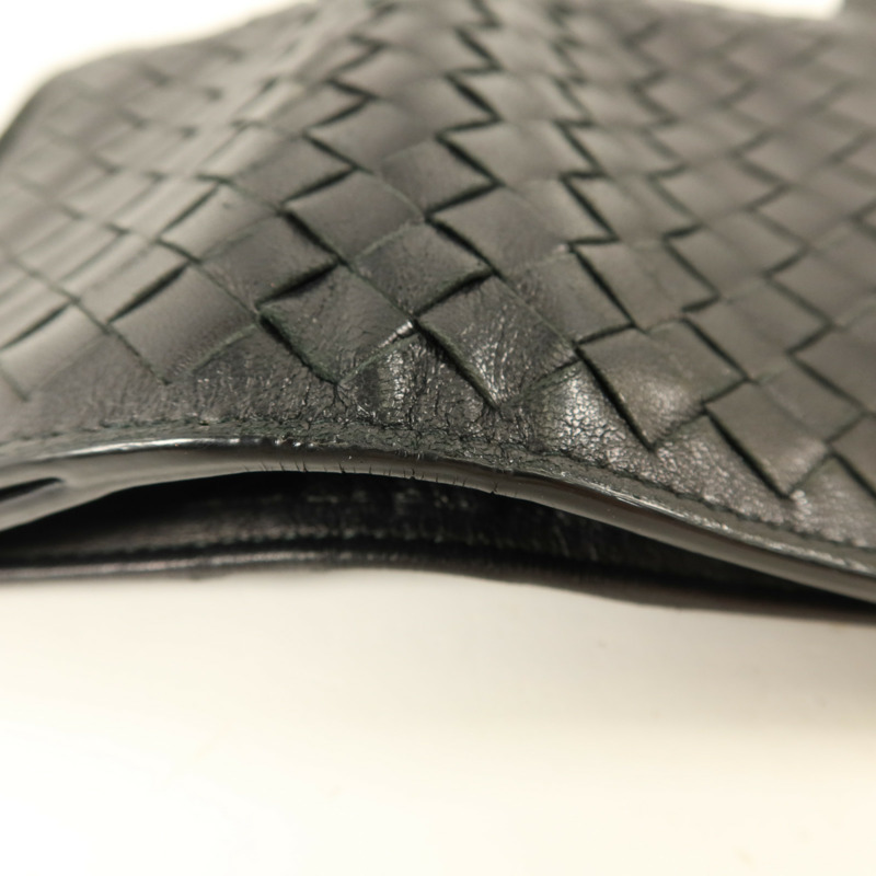 BOTTEGA VENETA 羊皮皮革Bifold Wallet錢包-17
