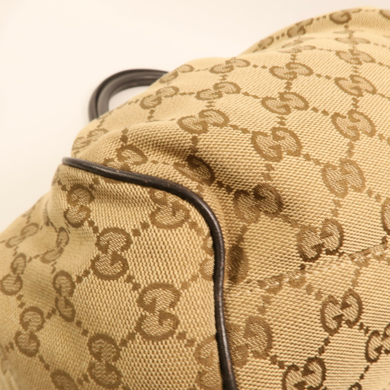 GUCCI 帆布GG Sukey金扣手挽肩背兩用袋-11