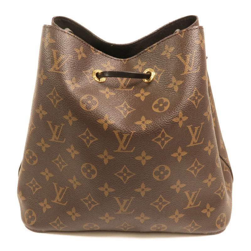LOUIS VUITTON Monogram Neo Noe MM金扣肩背袋-1