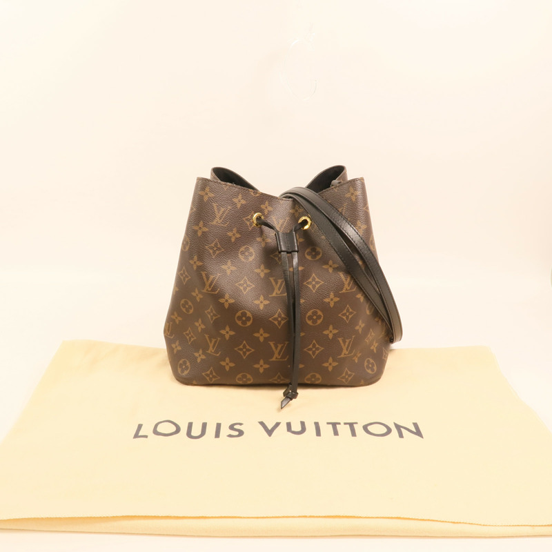 LOUIS VUITTON Monogram Neo Noe MM金扣肩背袋-8