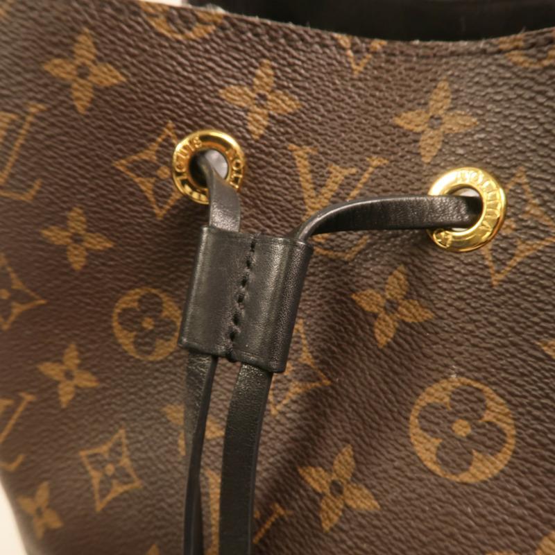 LOUIS VUITTON Monogram Neo Noe MM金扣肩背袋-15