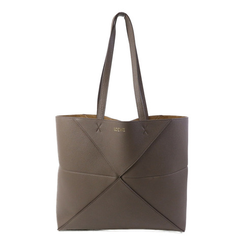 LOEWE 牛皮皮革Puzzle Fold金扣手挽袋